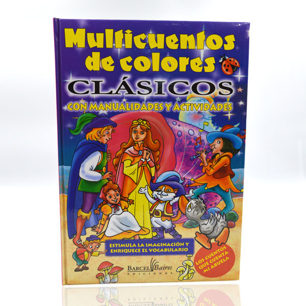 MULTICUENTOS DE COLORES CLÁSICOS CON MANUALIDADES Y ACTIVIDADES. (CON CD).