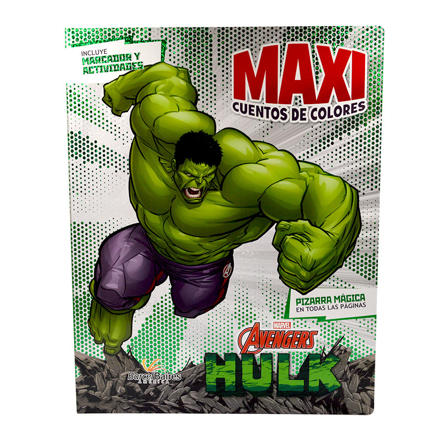 MAXI CUENTO DE COLORES HULK