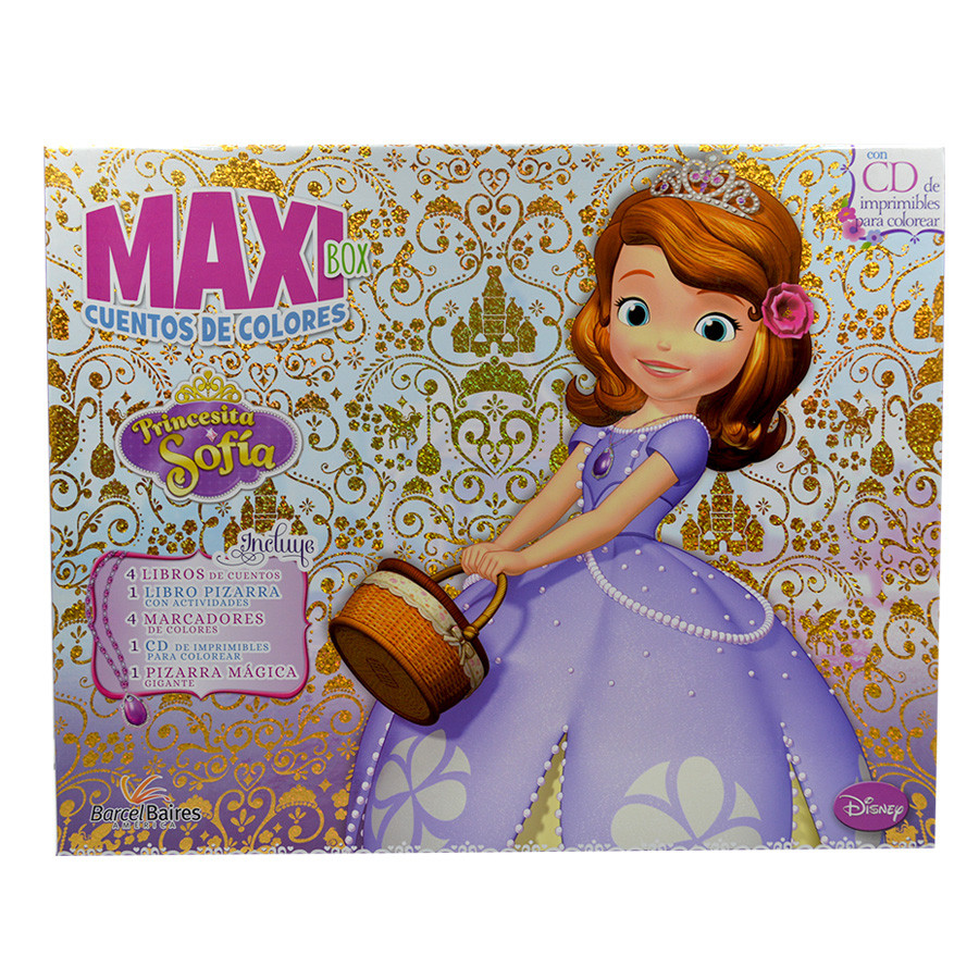 MAXI BOX DE CUENTOS - PRINCESITA SOFÍA