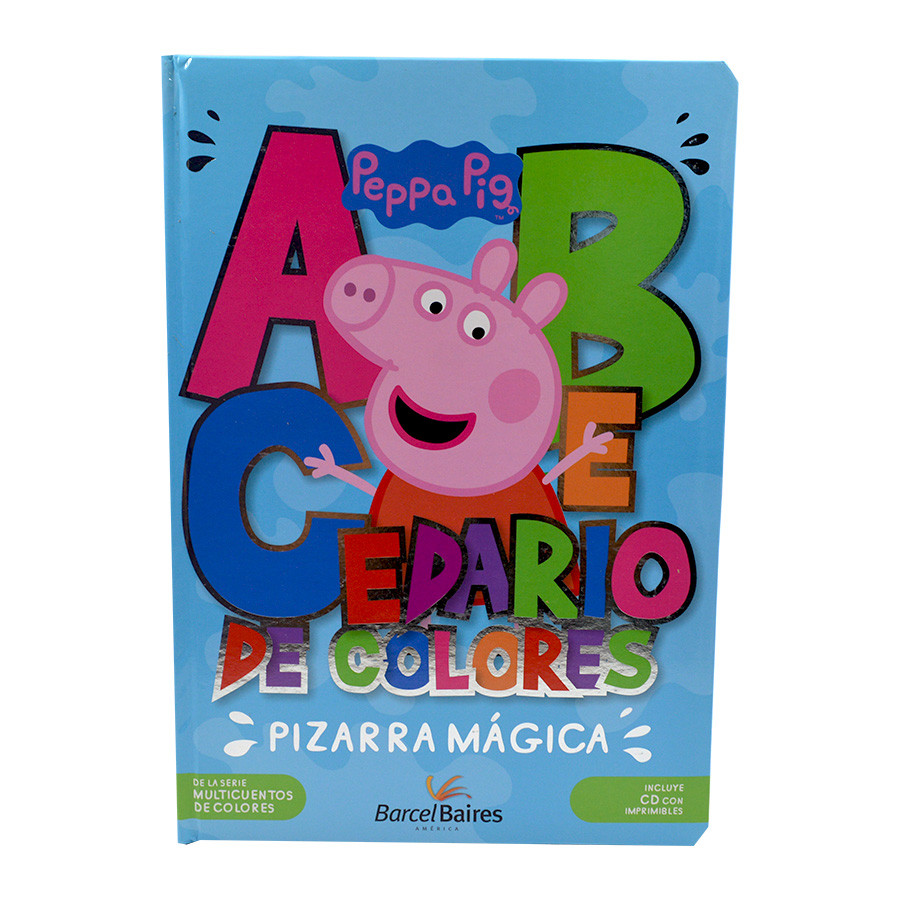 ABECEDARIO DE COLORES - PIZARRA MÁGICA DE PEPPA PIG