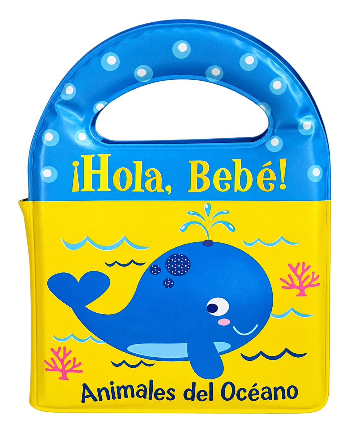 Portada de Libro para Bebés con Sonido ¡Hola, Bebé! – Animales del Océano