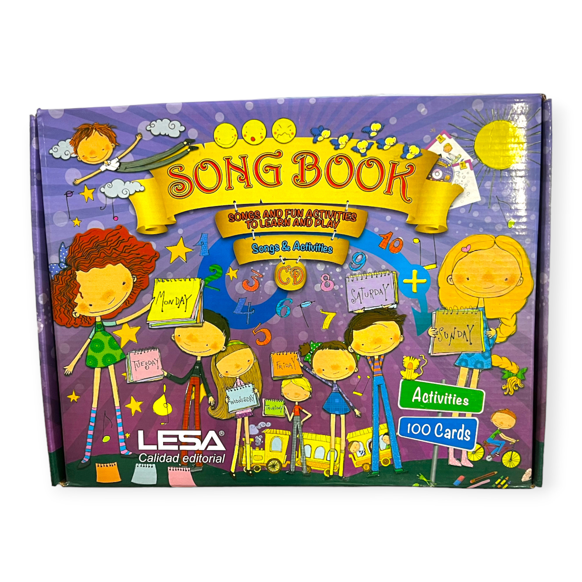 Song Book – Canciones en Inglés para Niños con CD y Actividades