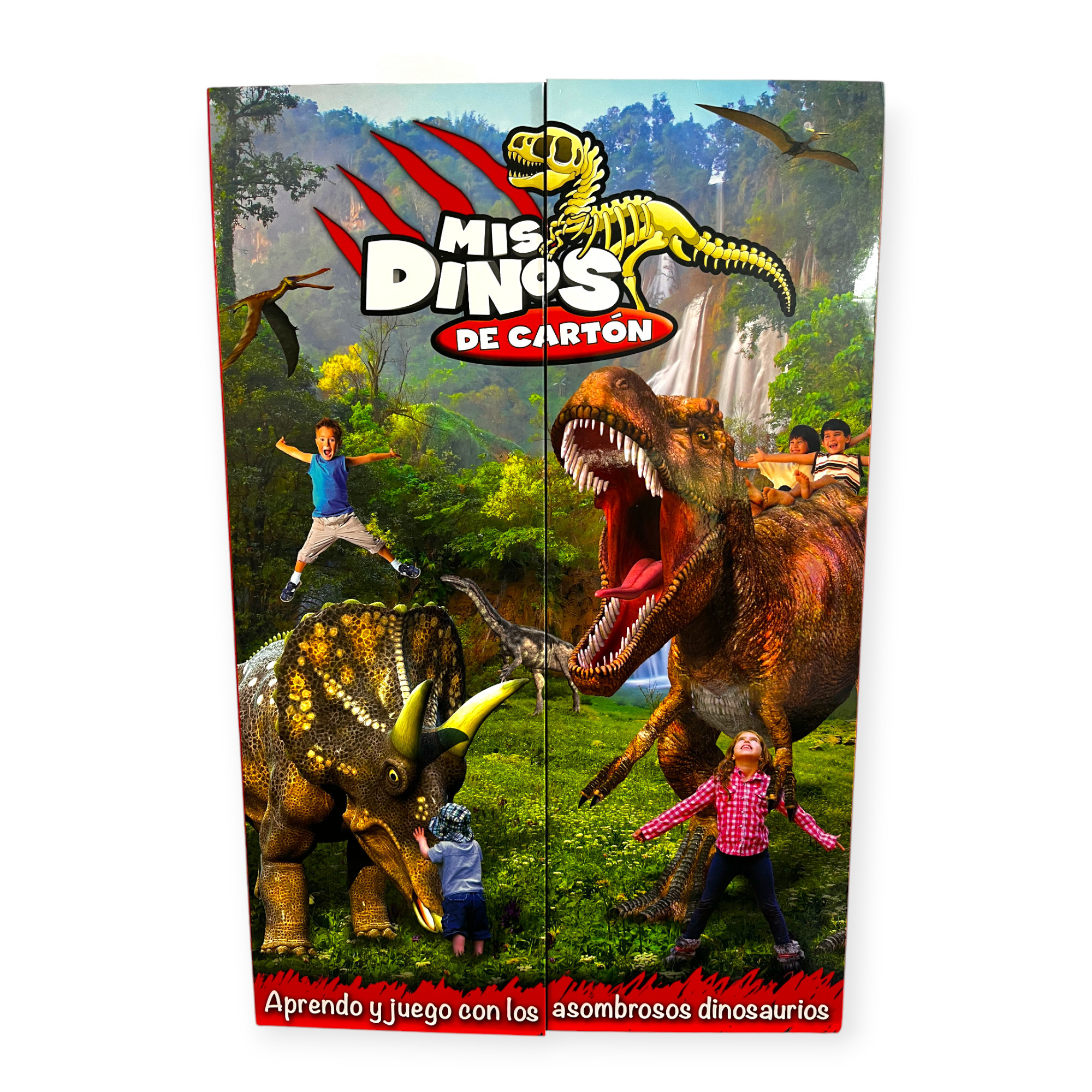 Mis Dinos de Cartón – Libro Juego de Dinosaurios