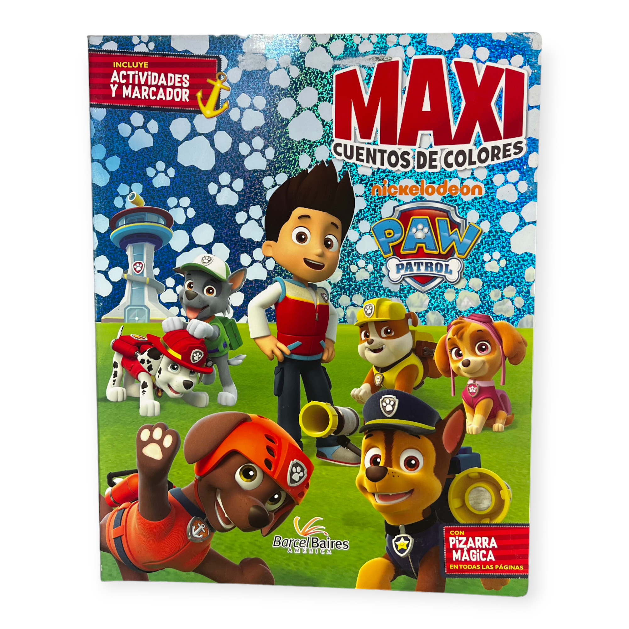 Maxi Cuento Paw Patrol – Con Pizarra Mágica