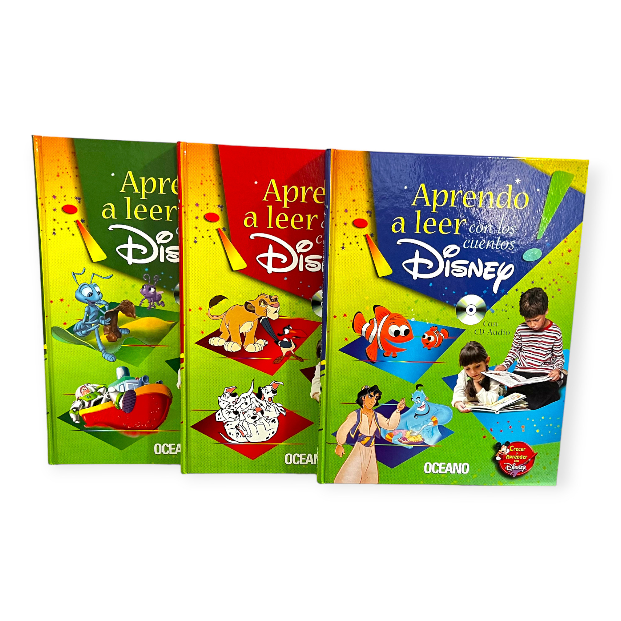 Aprendo a Leer con Cuentos de Disney – 3 Tomos con CD